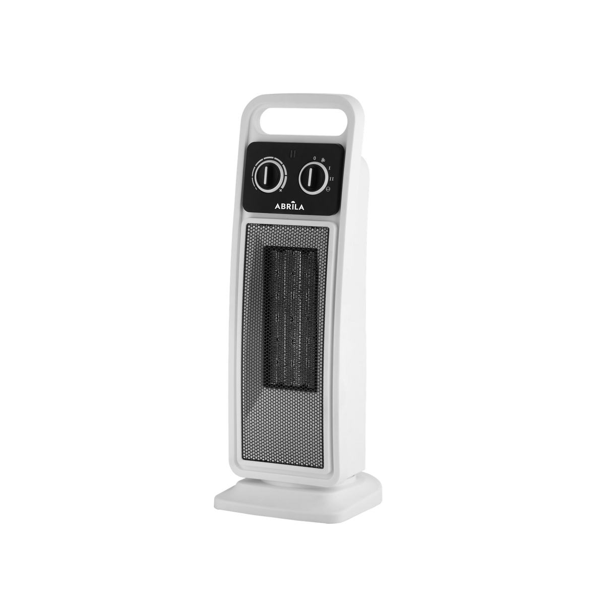 Termoventilador Cerámico Vertical Brasil 2000W Blanco y Negro Fabrilamp - vista principal | Fabrilamp / Abrila · Ref. 229222001