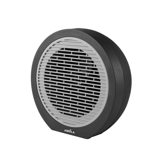 Termoventilador Eléctrico Portátil Brindisi 2000 W Negro Gris Fabrilamp - vista principal | Fabrilamp / Abrila · Ref. 228322028