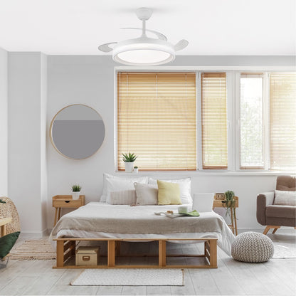 Ventilador Brisa Evo fabricado en Acero color Blanco