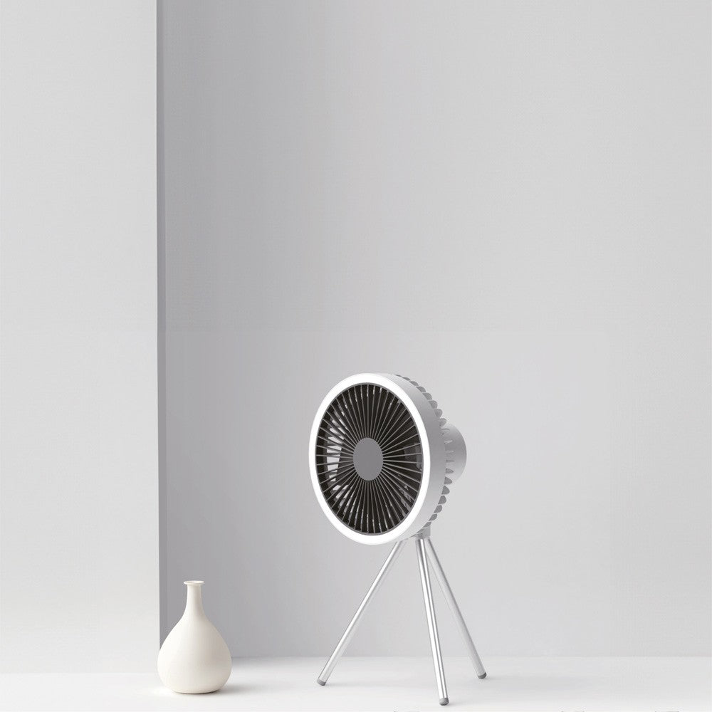 Ventilador portátil Brise con tecnología LED dimmable y bajo consumo