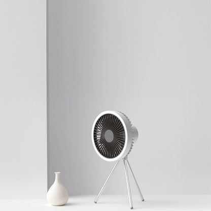 Ventilador portátil Brise con tecnología LED dimmable y bajo consumo