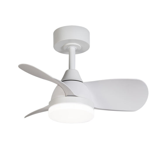 Ventilador de Techo con Luz Byan Mini 60 cm Blanco CristalRecord - vista principal | CristalRecord