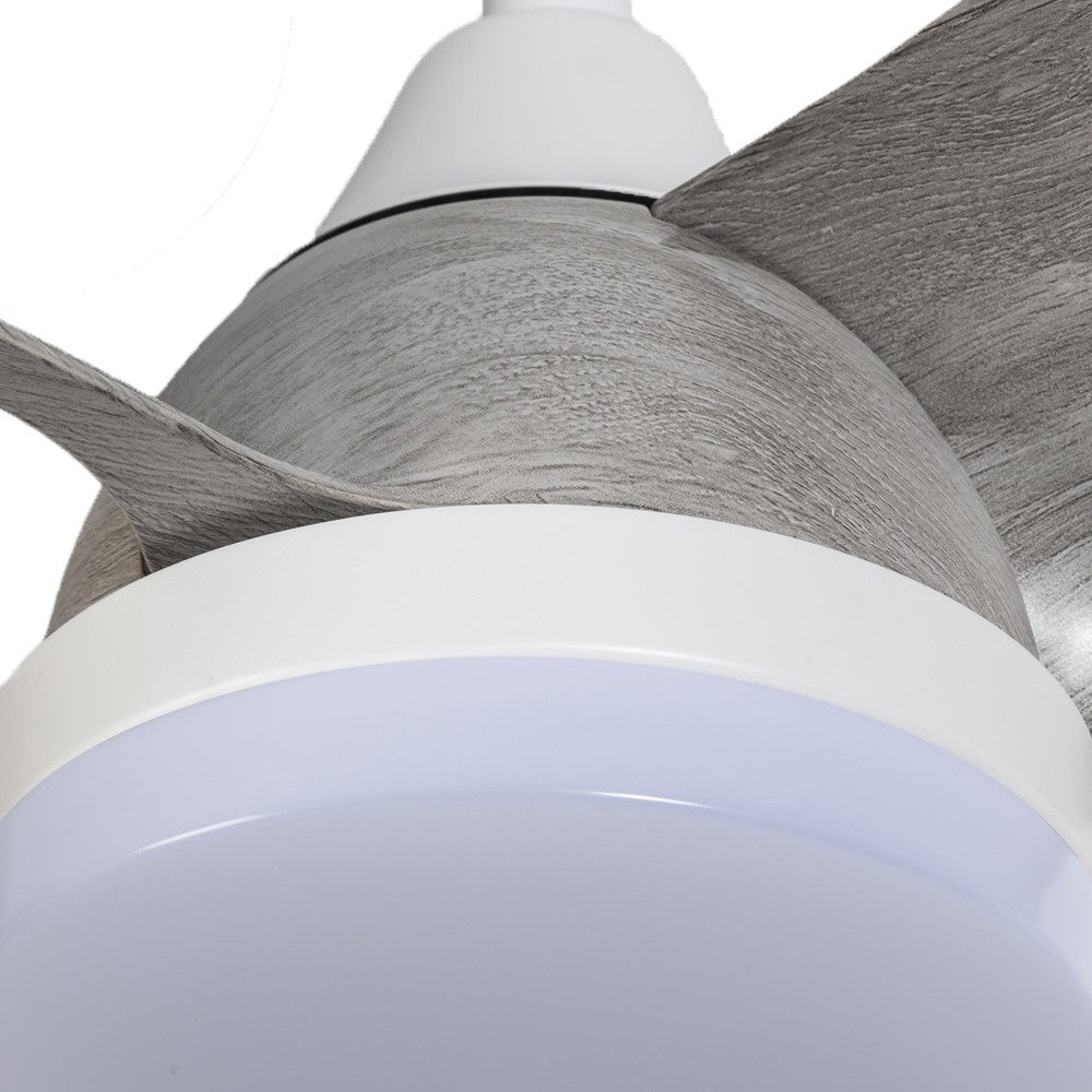 Ventilador de techo LED con flujo de aire de 7680 m³/hr ideal para refrescar