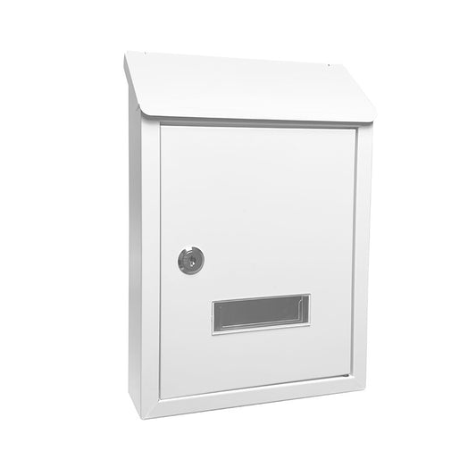 Buzón de Correo Acero Galvanizado Blanco Milena Fabrilamp 189201001