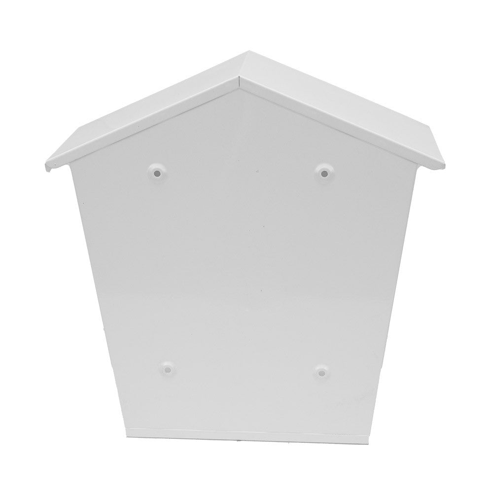 Buzón de correo con tejadillo antilluvia para proteger tu correspondencia