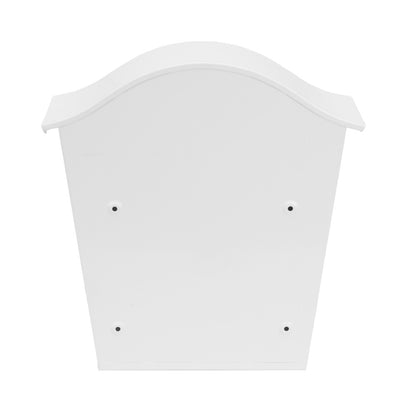 Buzón Tilda fabricado en Acero Galvanizado color Blanco