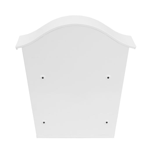 Buzón Tilda fabricado en Acero Galvanizado color Blanco