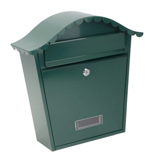 Buzón de Correo de Pared Tilda 37x36x13,5 cm Verde Fabrilamp - vista principal | Fabrilamp / Abrila