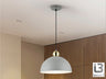 Lámpara Polo 1 Luz Gris Latón Regulable - Schuller - 13411 - Vista 1