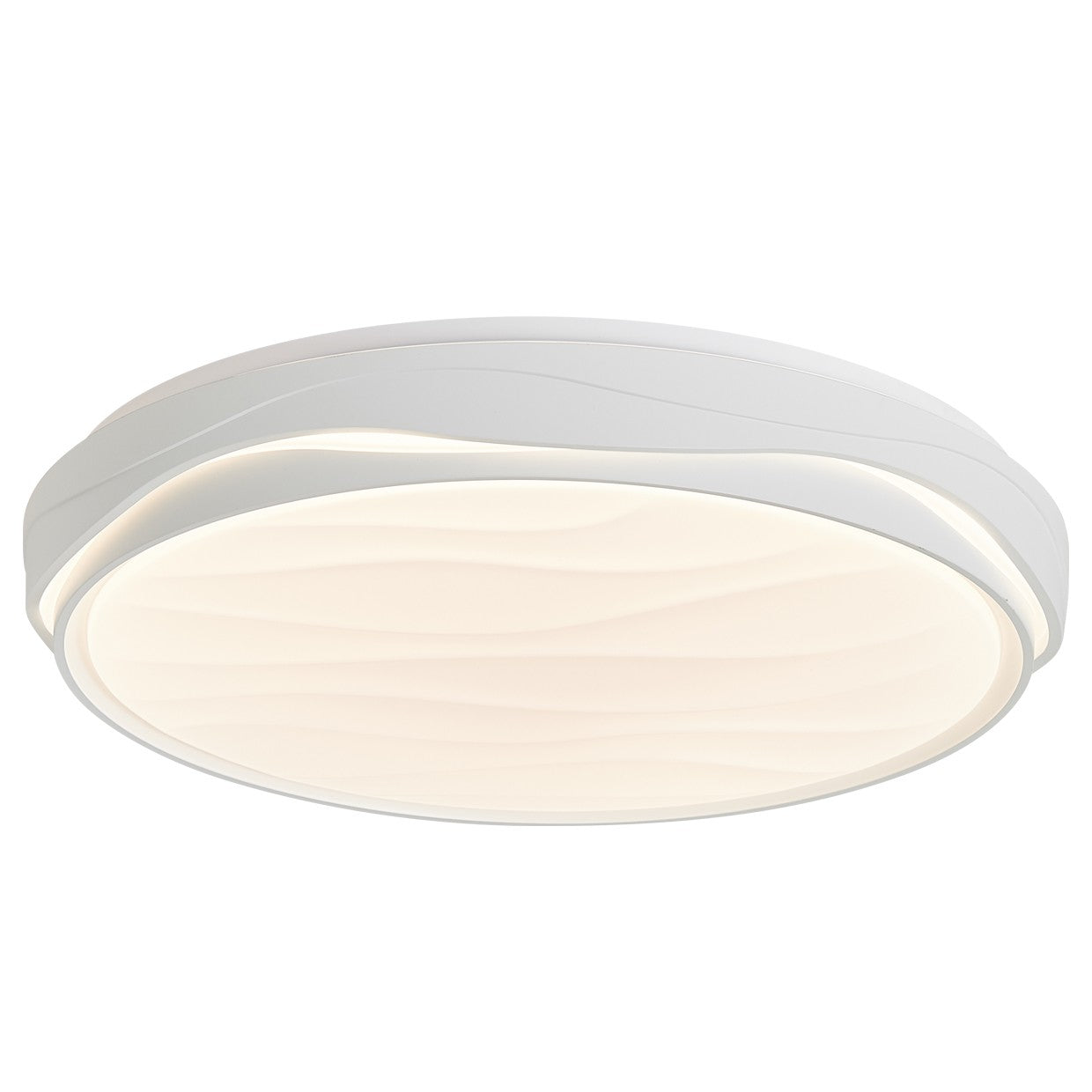 Plafón LED Ocean blanco ALEMAR con selector temperatura color - Vista principal