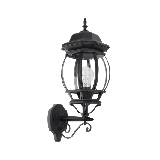 Aplique de Exterior Caelum 54 cm Negro Aluminio IP44 Fabrilamp - vista principal | Fabrilamp / Abrila · Ref. 149561109