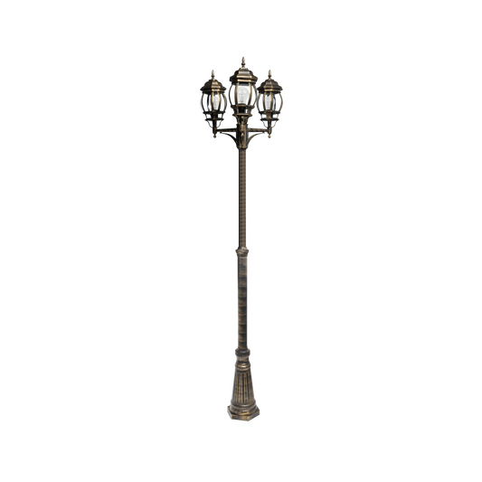 Farola de Exterior Caelum 3 Luces E27 Fabrilamp - vista principal | Fabrilamp / Abrila · Ref. 149543016
