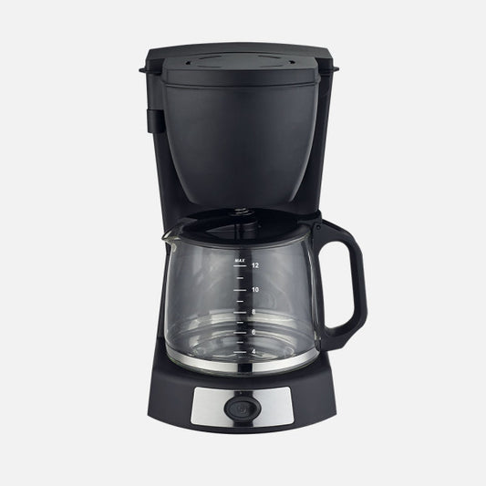 Cafetera de Goteo Valkiria 12 Tazas Negro 680 W Fabrilamp instalada en ambiente decorativo de salón o dormitorio | Fabrilamp / Abrila