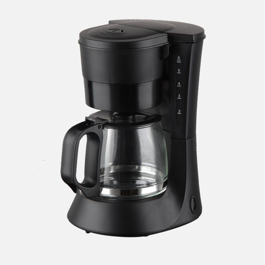 Cafetera de Goteo Xena 6 Tazas 600 W Negro Fabrilamp - Vista frontal principal en fondo blanco | LuzGurú