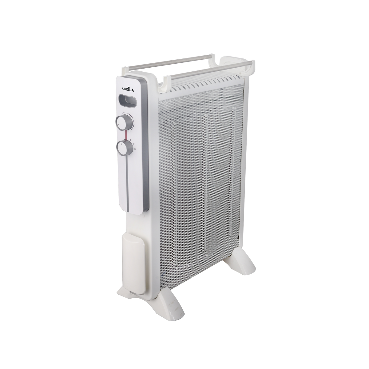 Radiador Eléctrico de Mica Caicos 2000W Blanco y Gris Fabrilamp - vista principal | Fabrilamp / Abrila · Ref. 228822001