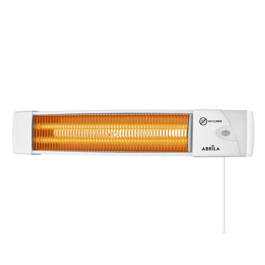 Estufa Eléctrica de Cuarzo Africa 1200 W Blanco Mural Fabrilamp - vista principal | Fabrilamp / Abrila