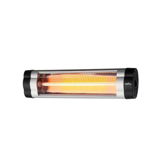 Calefactor Exterior de Cuarzo Austral 1500 W Negro y Cromo Fabrilamp - vista principal | Fabrilamp / Abrila · Ref. 198931552