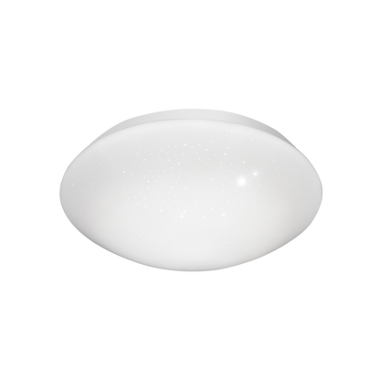 Plafón de Techo LED Calígula 12W 26 cm Efecto Estrellado Blanco Fabrilamp - vista principal | Fabrilamp / Abrila · Ref. 145682301