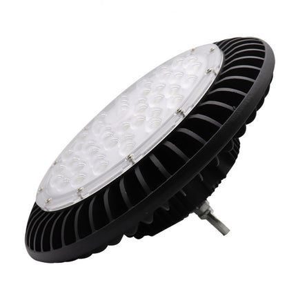 Campana LED Monzonita negra, luz potente ideal para iluminación de talleres