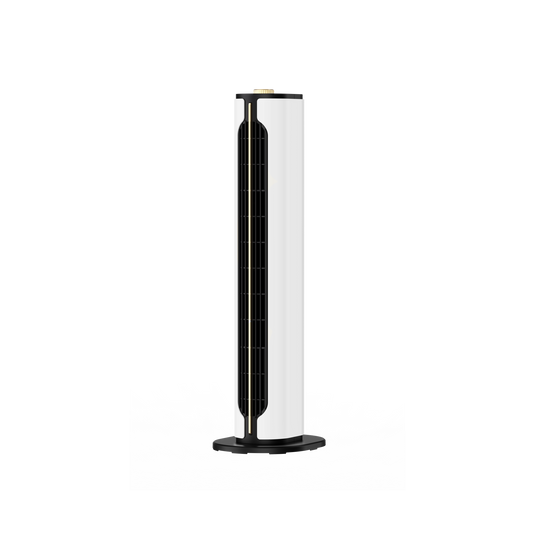 Termoventilador Vertical Cerámico Canada 1500W Blanco y Negro Fabrilamp - vista principal | Fabrilamp / Abrila · Ref. 227311526