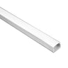 Canaleta LED Aluminio 2m Fabrilamp / Abrila 1704CANALRECTO-2 para tiras LED