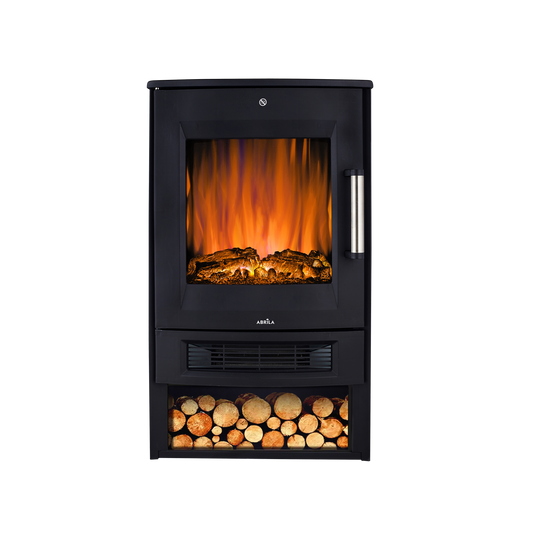Termoventilador Cerámico Candor 1800 W Efecto Llama Negro Fabrilamp - vista principal | Fabrilamp / Abrila · Ref. 279621809