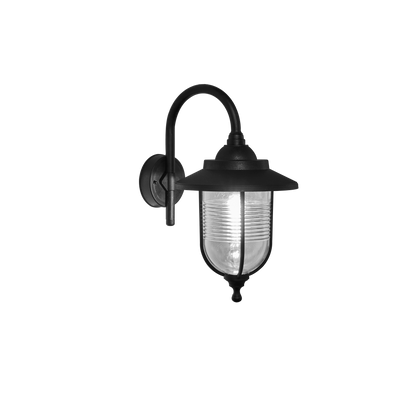 Aplique Exterior Canela 1xE27 IP44 Policarbonato Fabrilamp - vista principal | Fabrilamp / Abrila · Ref. 126061009