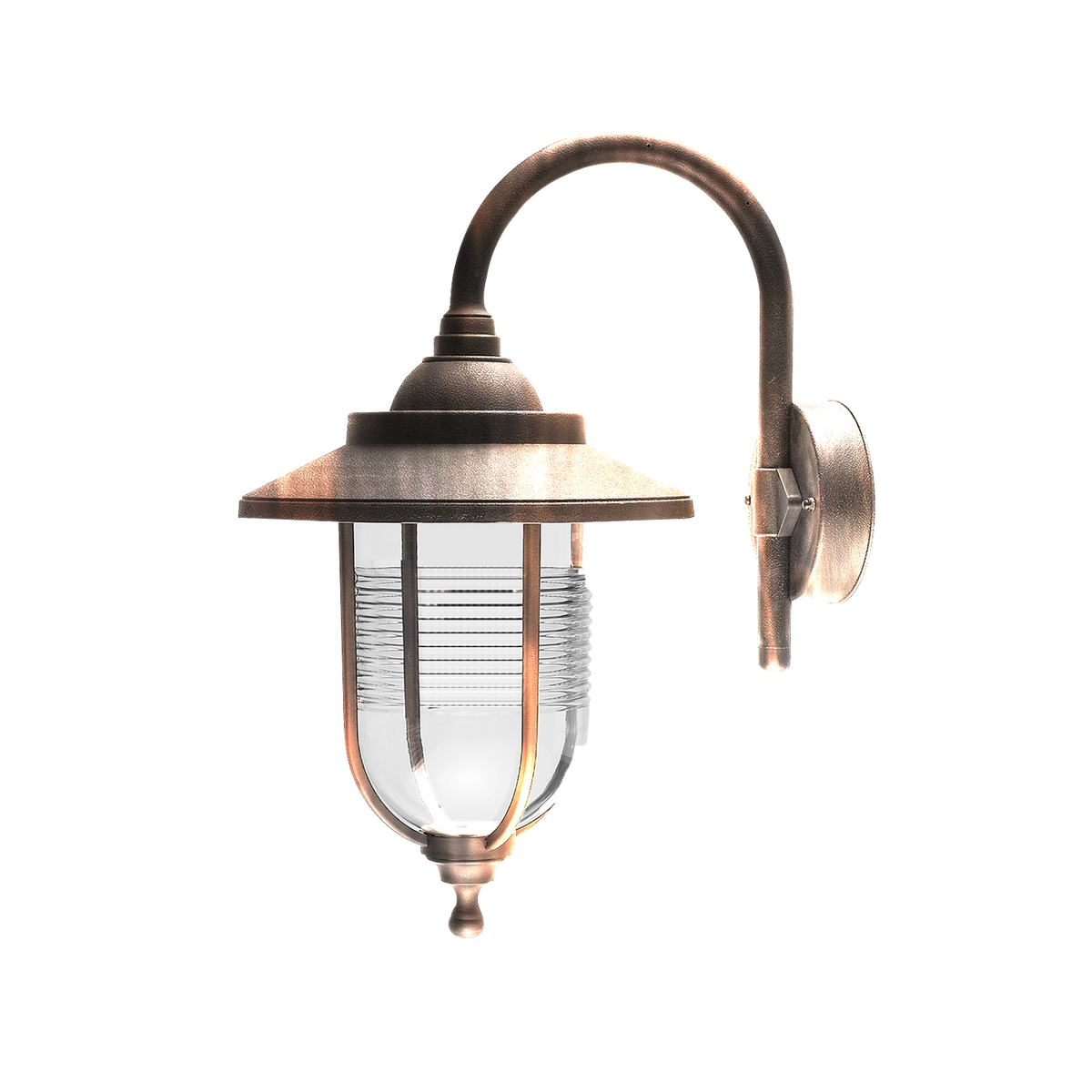 Aplique Exterior Canela 1xE27 IP44 Policarbonato Fabrilamp - vista principal | Fabrilamp / Abrila · Ref. 126061016