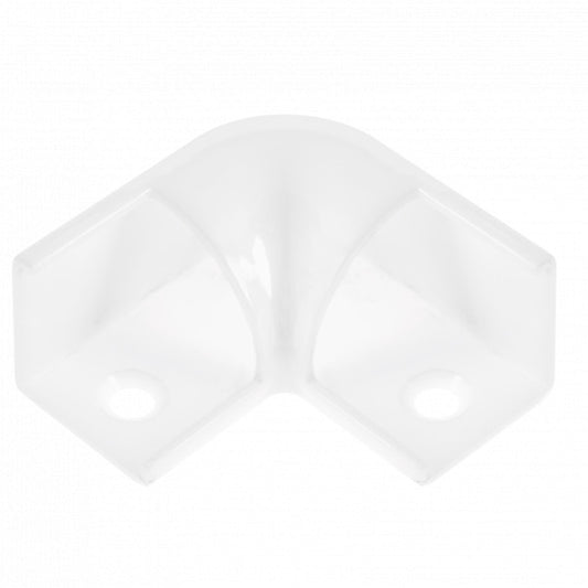 Esquinera para Perfil de Aluminio Escuadra Freya Transparente Fabrilamp - vista principal | Fabrilamp / Abrila
