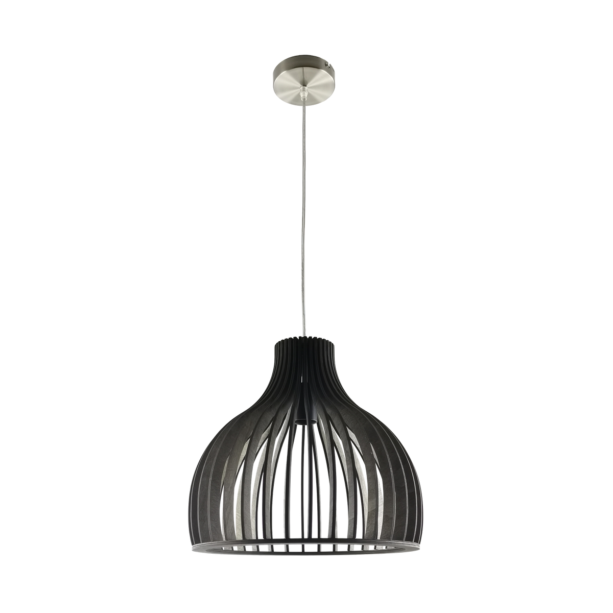 Lámpara Colgante Caoba 35 cm Madera Café Fabrilamp - vista principal | Fabrilamp / Abrila · Ref. 156293502