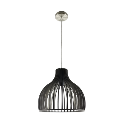 Lámpara Colgante Caoba 35 cm Madera Café Fabrilamp - vista principal | Fabrilamp / Abrila · Ref. 156293502