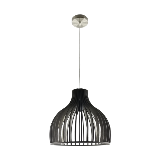 Lámpara Colgante Caoba 35 cm Madera Café Fabrilamp - vista principal | Fabrilamp / Abrila · Ref. 156293502