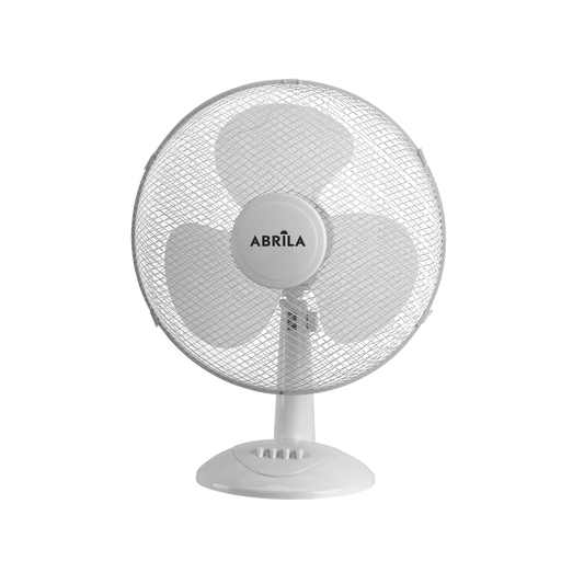 Ventilador de Sobremesa Cape 34 cm Blanco Fabrilamp - vista principal | Fabrilamp / Abrila · Ref. 184171101