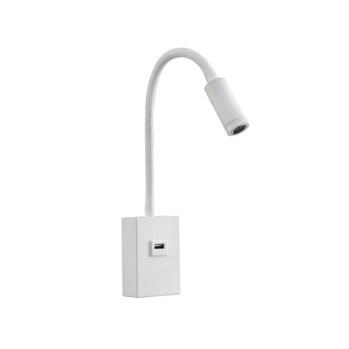 Aplique Lector LED Capote 3W con USB Fabrilamp - vista principal | Fabrilamp / Abrila · Ref. 174961001
