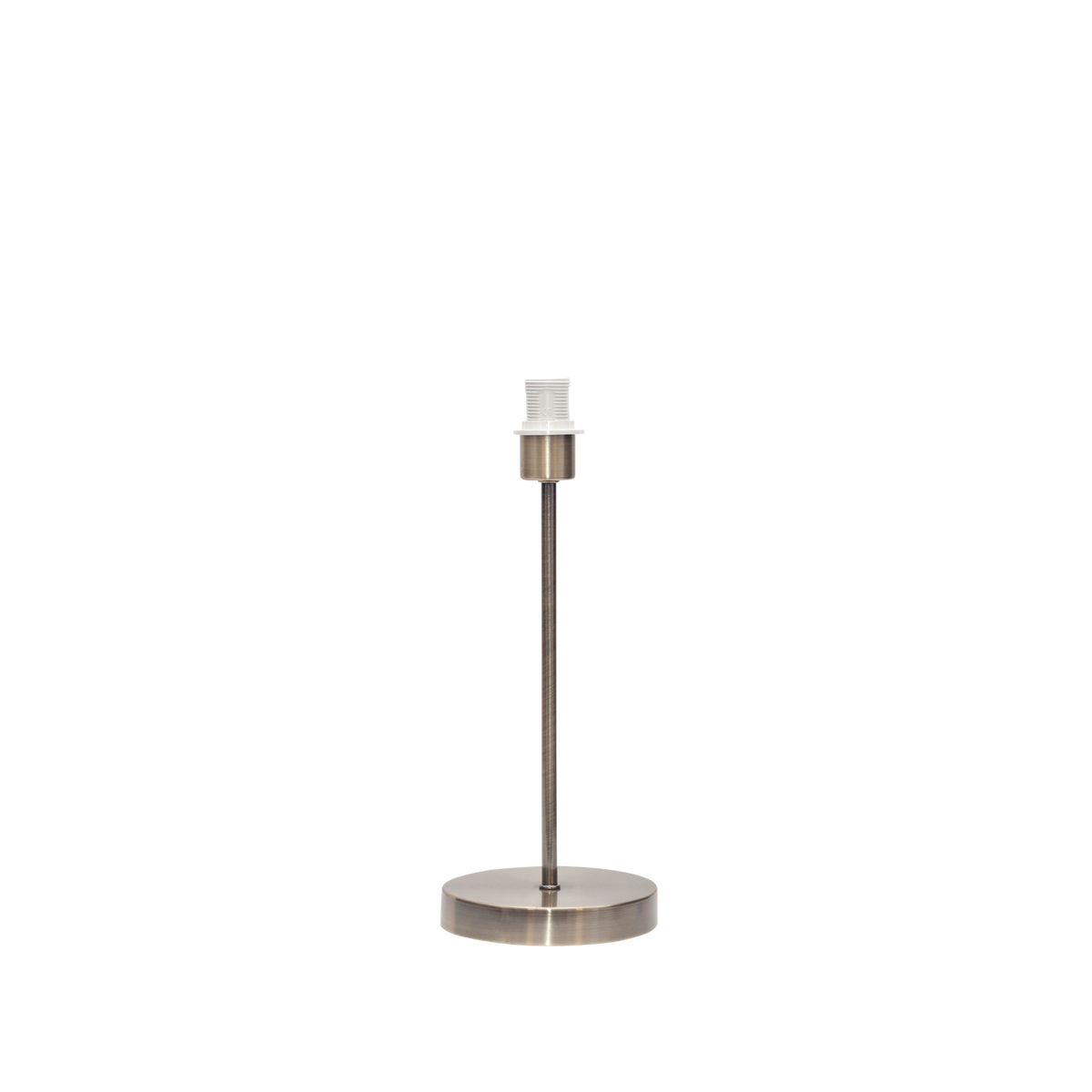 Armazón de Lámpara de Sobremesa Cara 33 cm E14 Cuero Fabrilamp - vista principal | Fabrilamp / Abrila · Ref. 20137SO14