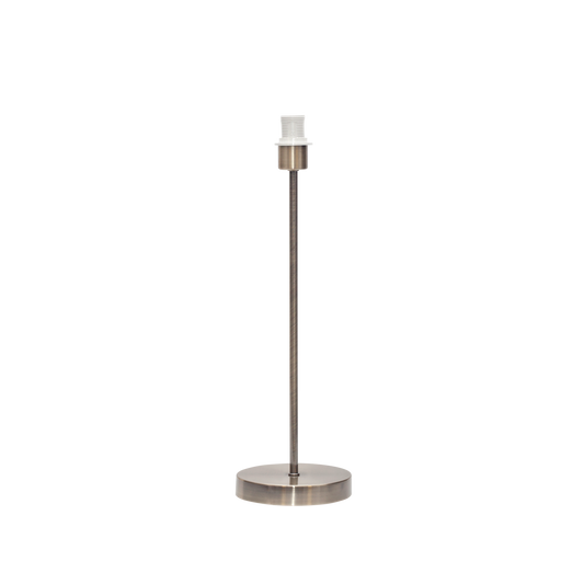 Armazón de Lámpara de Sobremesa Cara 47 cm E27 Cuero Fabrilamp - vista principal | Fabrilamp / Abrila · Ref. 20137S114