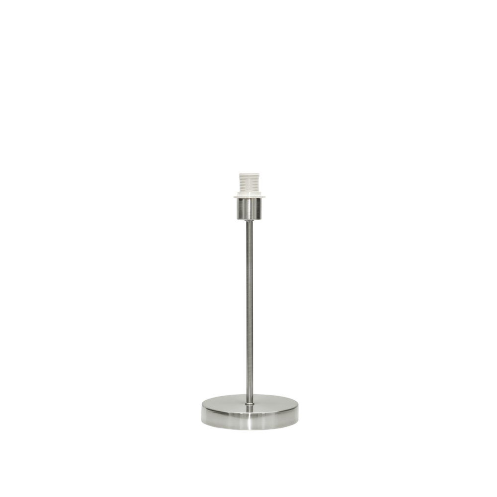 Armazón de Lámpara de Sobremesa Cara 33 cm Níquel Fabrilamp