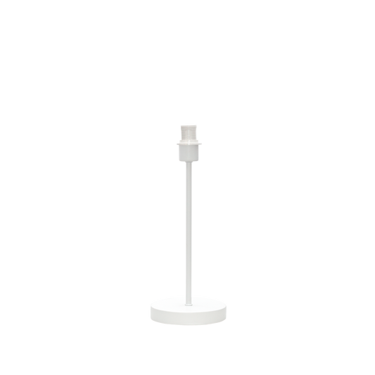 Armazón de Lámpara de Sobremesa Cara 33 cm Blanco Fabrilamp - vista principal | Fabrilamp / Abrila · Ref. 20137SO01