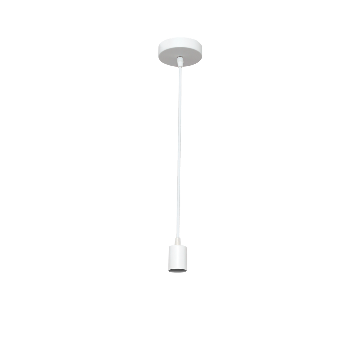 Armazón Colgante Cara 1xE27 Blanco Regulable Fabrilamp - vista principal | Fabrilamp / Abrila · Ref. 20139CO01