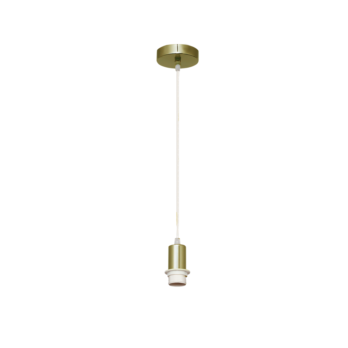 Armazón Colgante para Pantalla Cara E27 Cuero Fabrilamp - vista principal | Fabrilamp / Abrila · Ref. 20139PA14