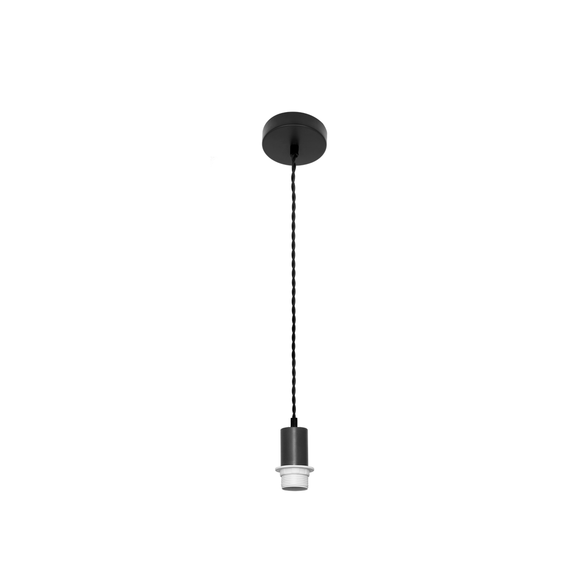 Armazón Colgante para Pantalla CARA Negro E27 Fabrilamp - vista principal | Fabrilamp / Abrila · Ref. 20139PAC9
