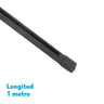 Carril para focos Pindal negro Fabrilamp / Abrila 1443CARRIL-1-NE