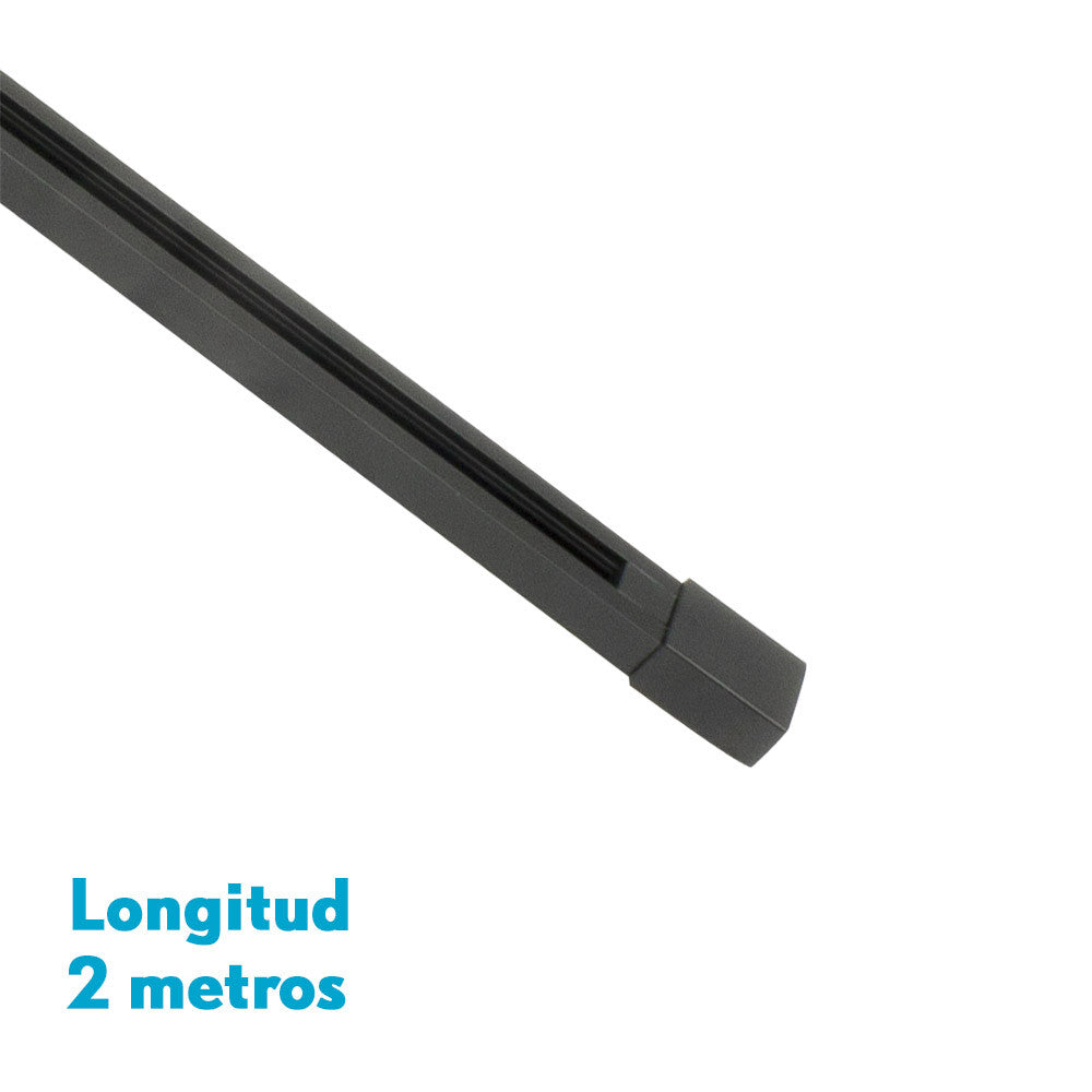 Carril para focos Pindal Fabrilamp / Abrila 1443CARRIL-2-NE