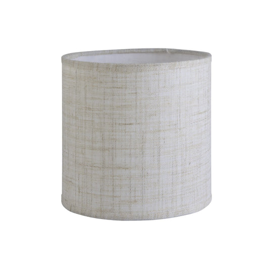 Pantalla cilíndrica lino tostado 45 cm ALEMAR - Vista principal