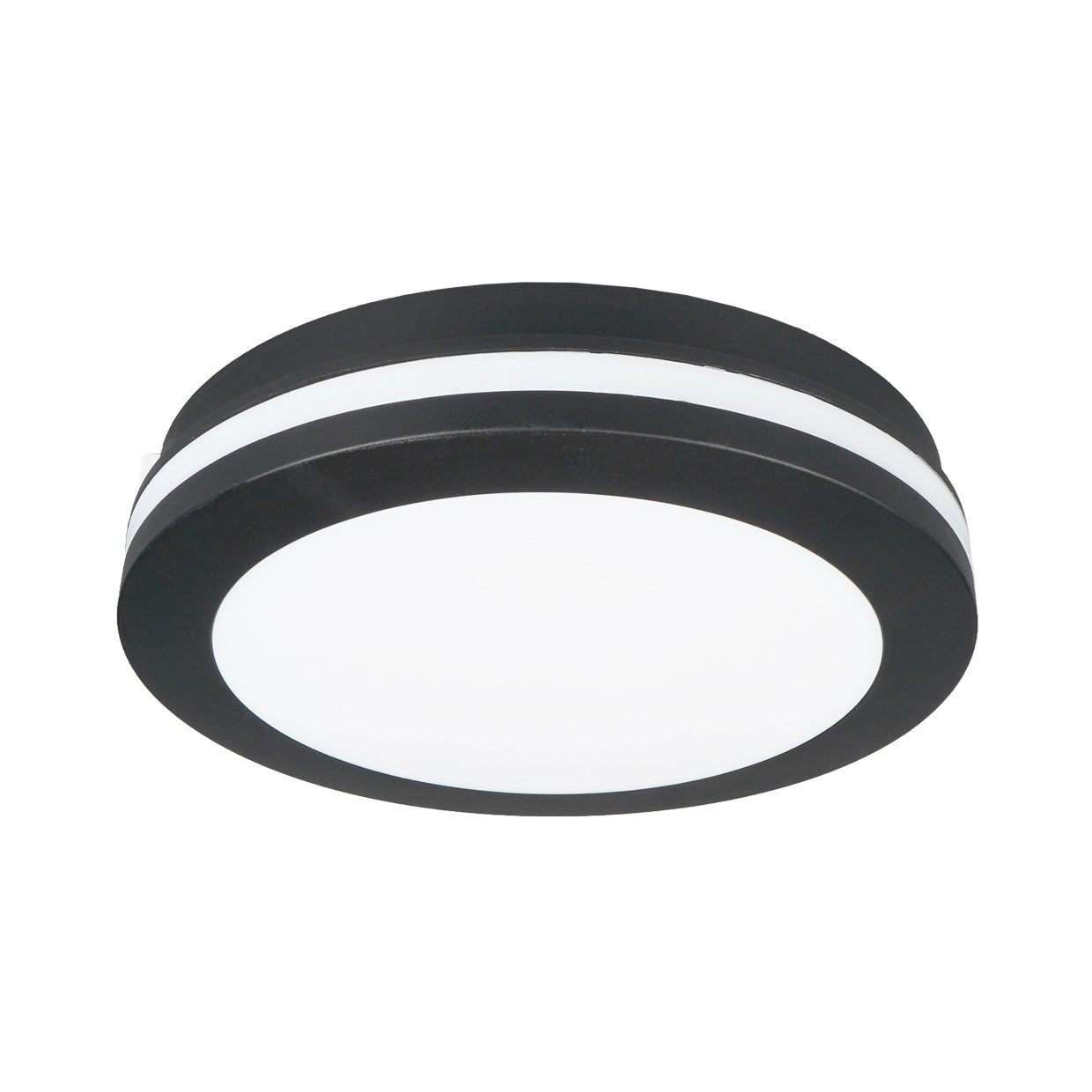 Plafón LED exterior Oristan negro 30cm ALEMAR - Vista principal regulable