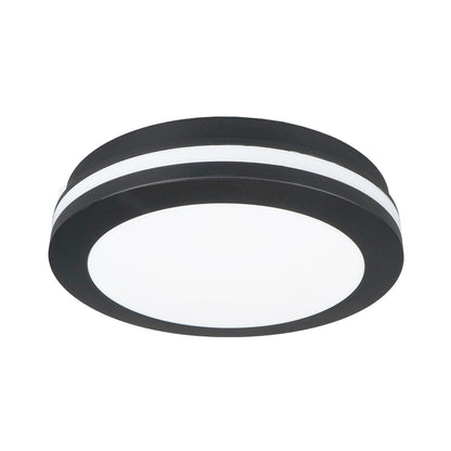 Plafón LED exterior Oristan negro 30cm ALEMAR - Vista principal regulable