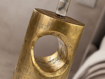 Mesa Auxiliar Hole Dorada - Oro Patinado - Schuller - 409018 - Vista 3