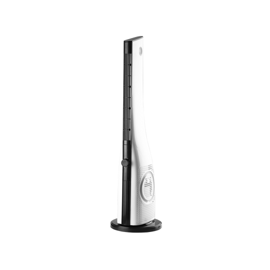 Ventilador de Torre Cebreros 50W Blanco y Negro Fabrilamp - vista principal | Fabrilamp / Abrila · Ref. 264071026