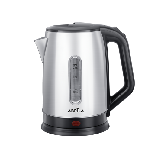 Hervidor de Agua Eléctrico Celta 2 L 1500 W Negro y Plata Fabrilamp - vista principal | Fabrilamp / Abrila · Ref. 266612159