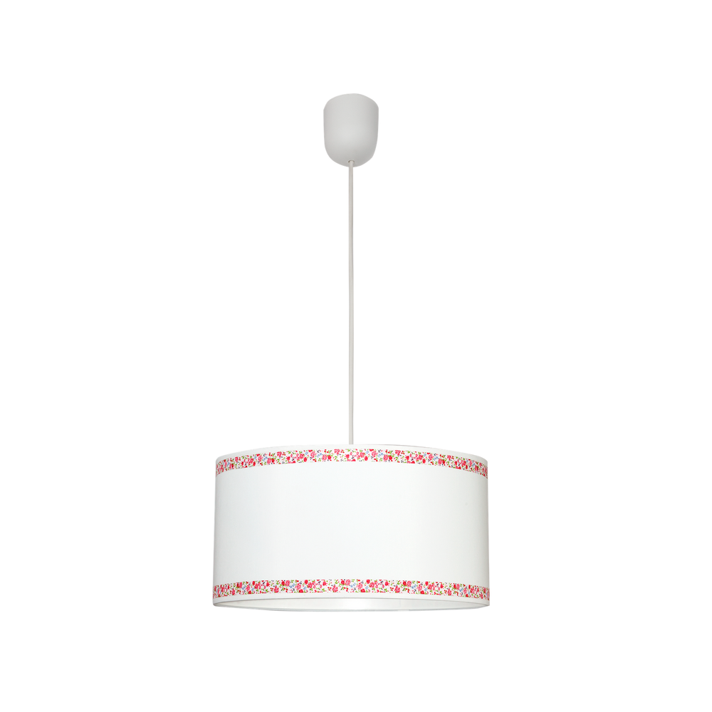 Lámpara Colgante Cenefa 35 cm Agua Textil Fabrilamp
